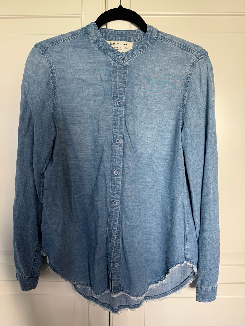 Cloth and Stone chambray shirt in small